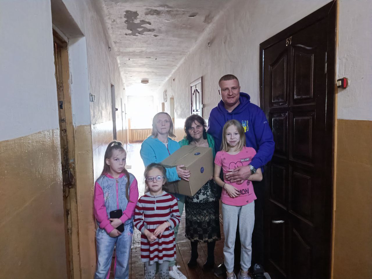 Допомога глухим людям та малозабезпеченим сім’ям в Житомирі