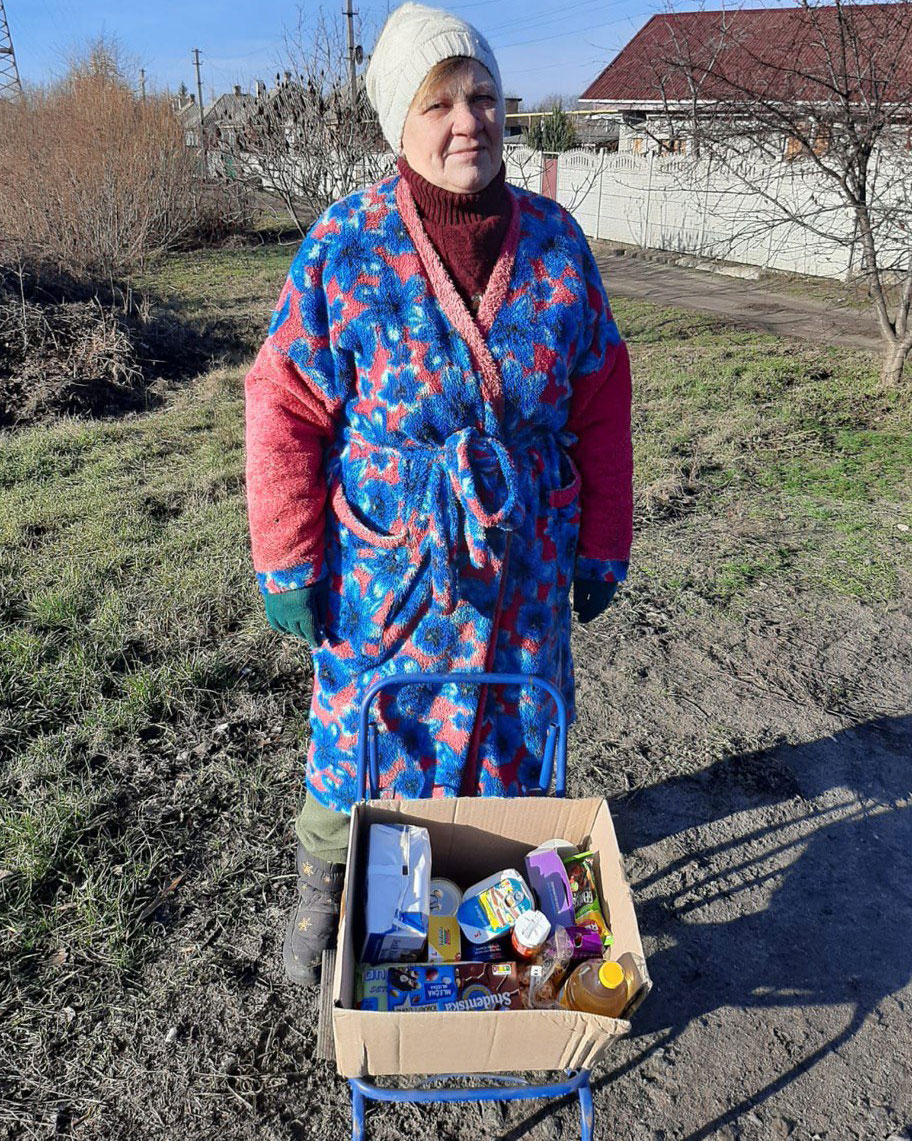 Даруємо тепло літнім у Словʼянську