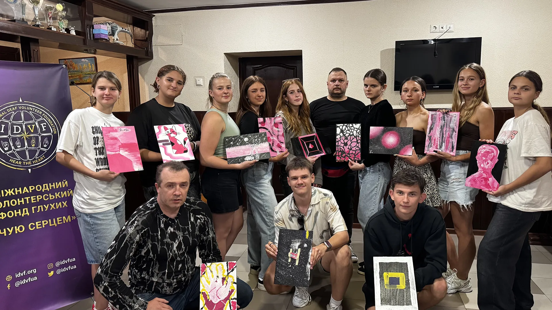 Анатолій Куралов провів майстер-клас з абстракції
