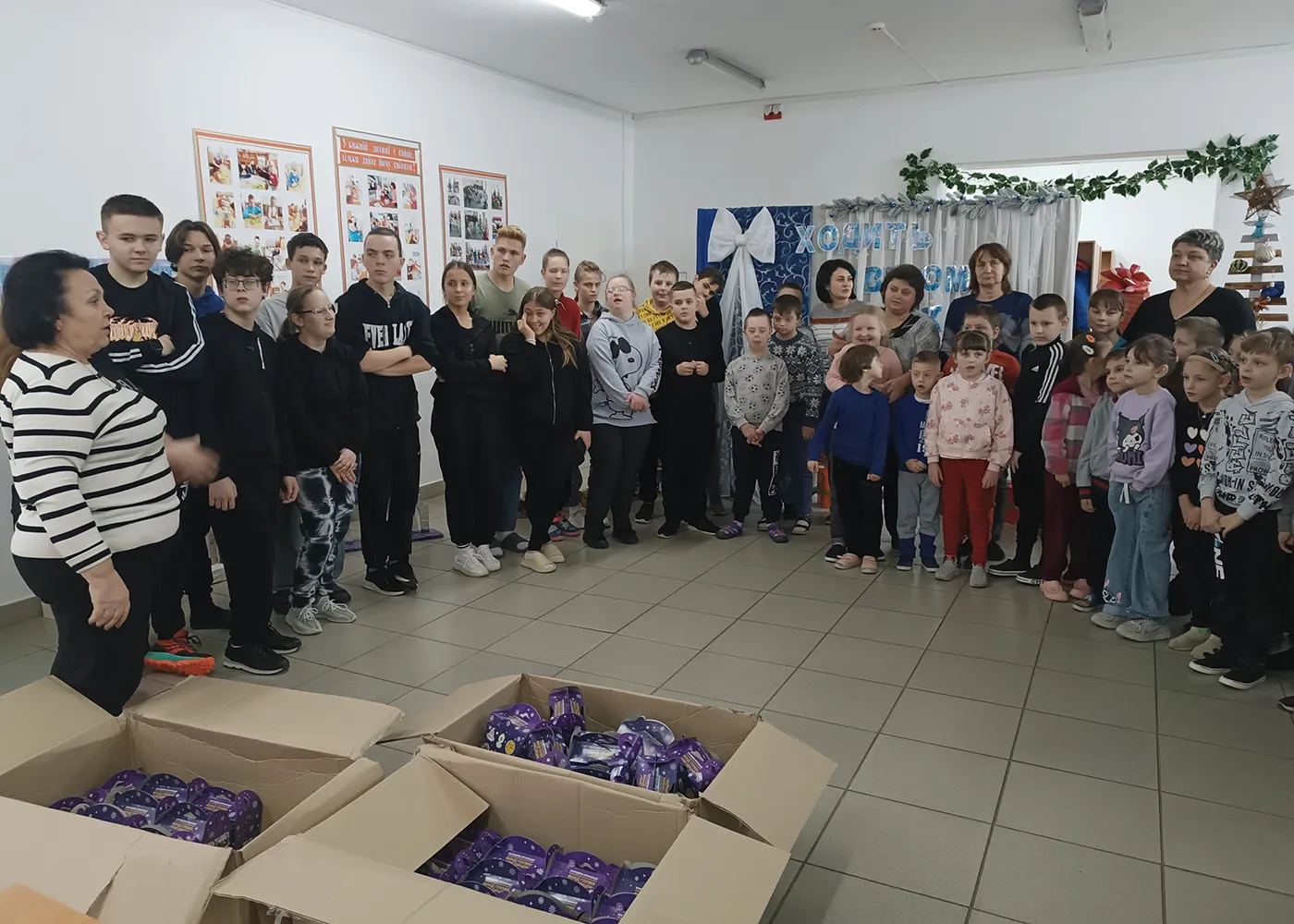 Благодійне Різдво 2025 у Володимирі для глухих дітей